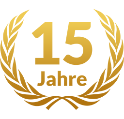15 Jahre Jubiläum